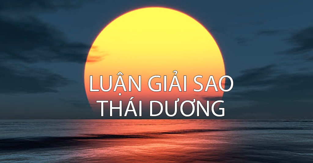 Sao Thái Dương trong khoa Tử Vi